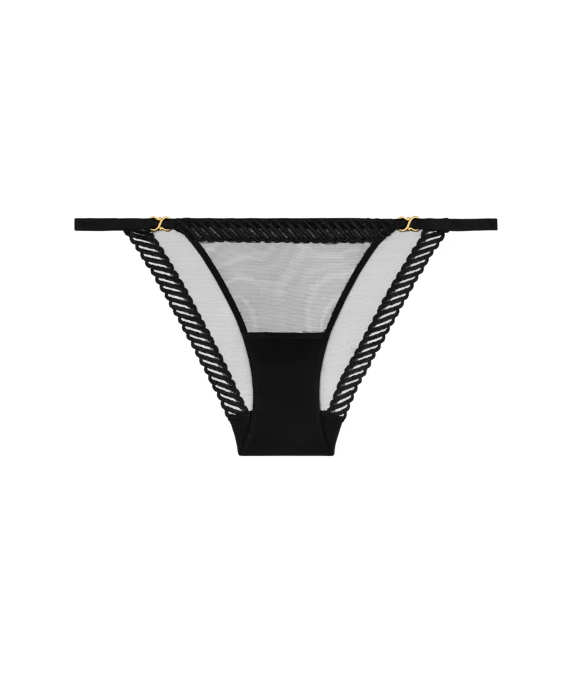 Σλιπ χαμηλόμεσο Aubade 4M20-Black - Image 5