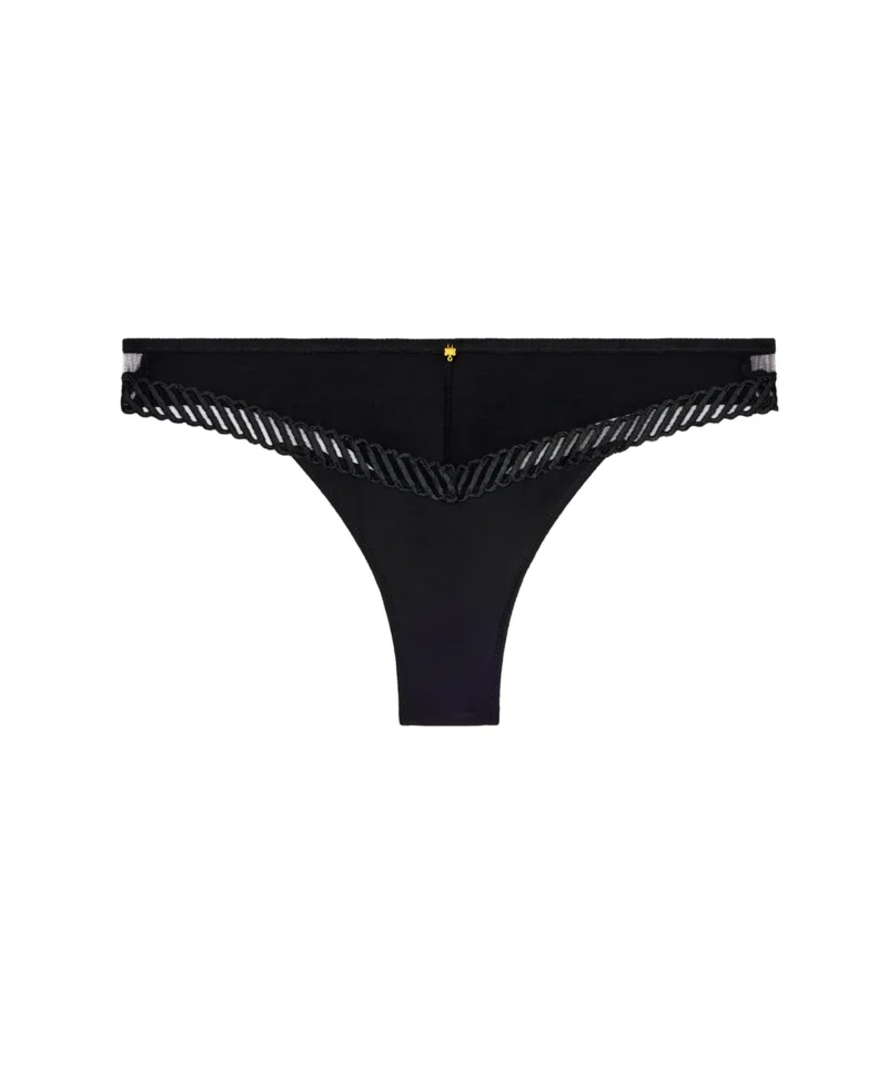 Tanga Aubade 4M26-Black - Image 4