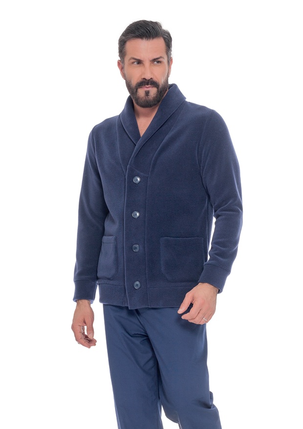 Ζακέτα ανδρική fleece B&B 11400