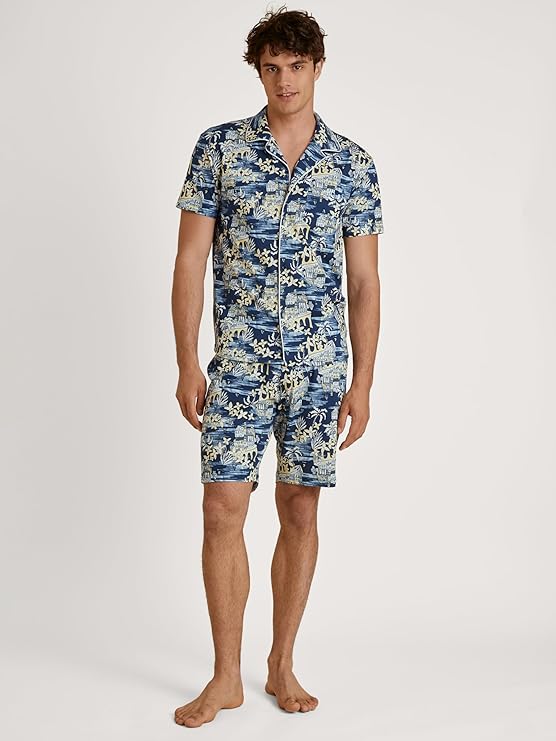 Πυζάμα κοντή Calida 44185-407 Amalfi