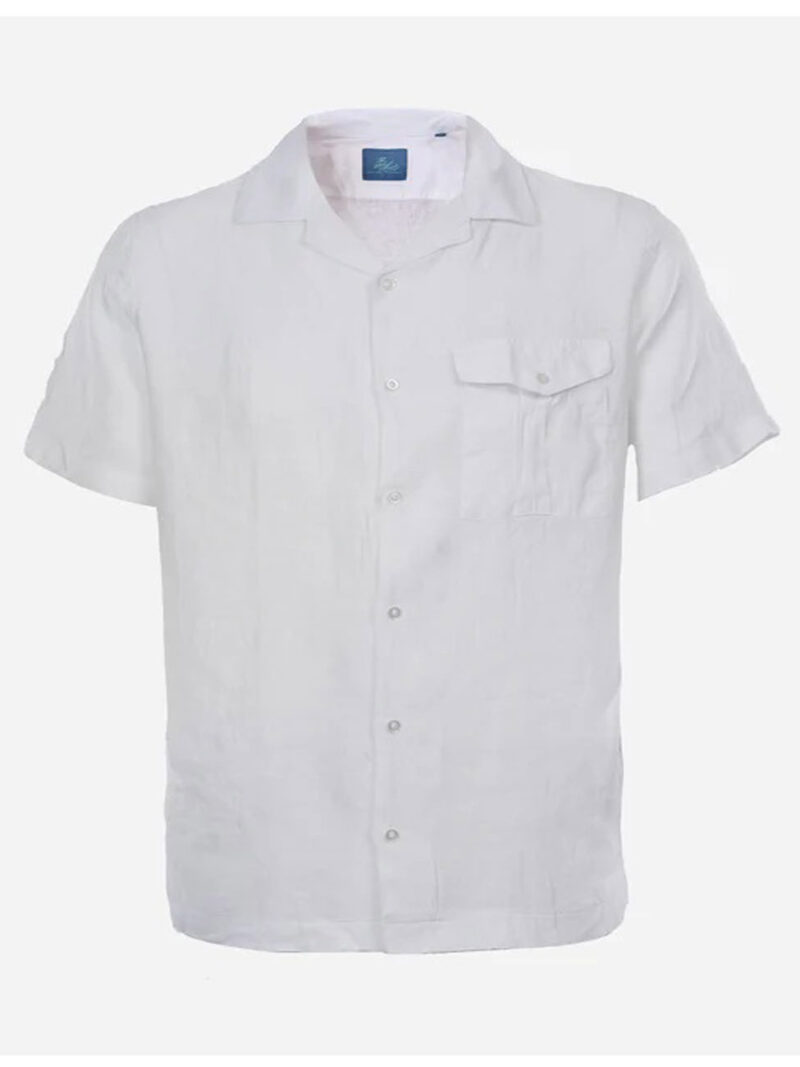 Πουκάμισο ανδρικό Blue litore 2605 White