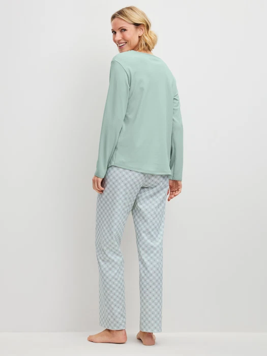 Πυζάμα γυναικεία Calida 42238-621 Sweat Dreams - Image 3